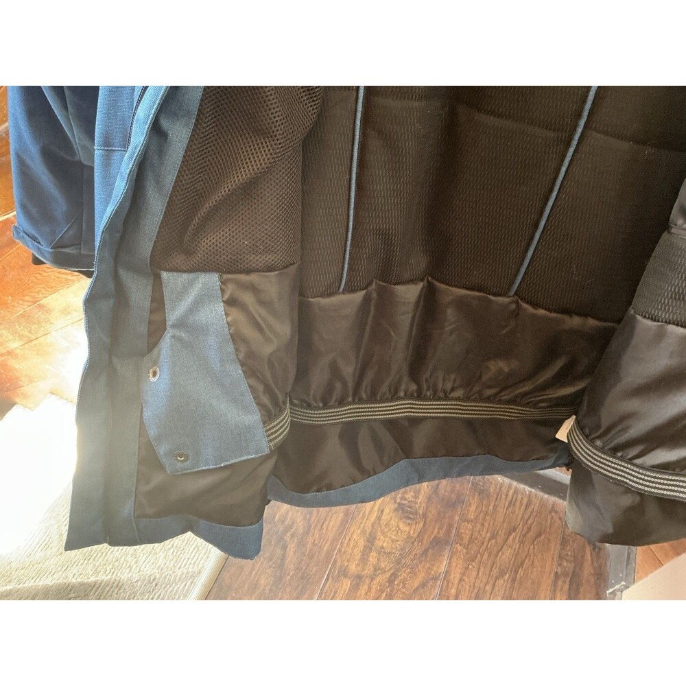 Iceburg Outerwear Men's Blue Winter Jacket Coat w/ Pockets, Powder Skirt Size XL - Picture 8 of 8